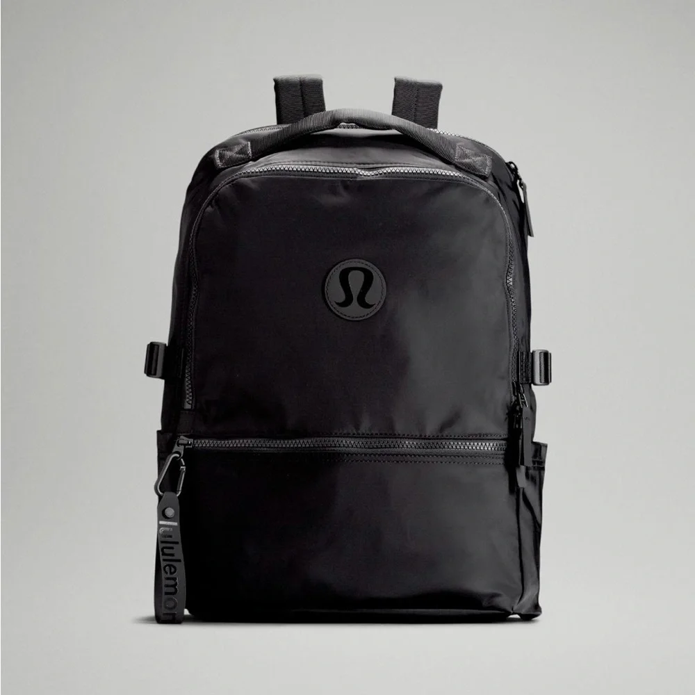 NWT Lululemon New Crew Black Backpack 22L